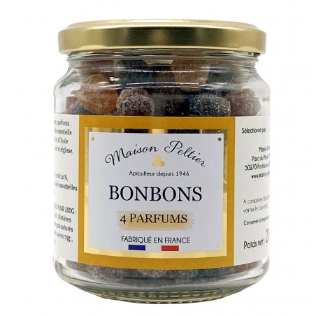 Bonbons au miel 4 parfums