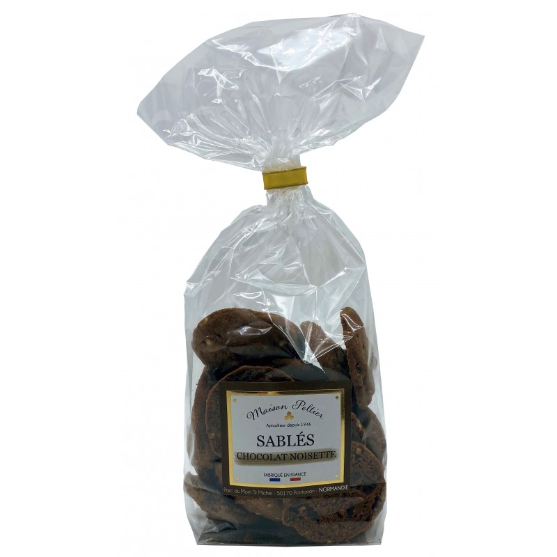 sablés chocolat noisette