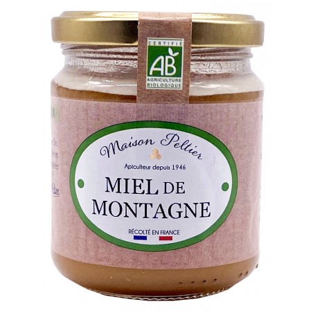 Miel de Fleurs de Montagne de France BIO 250G