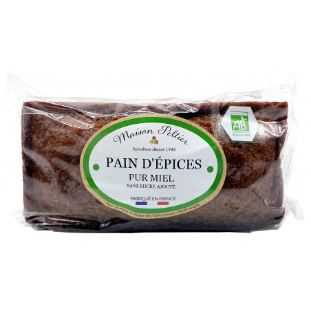 Pain d'épices Pur Miel sans sucres ajoutés BIO 250G